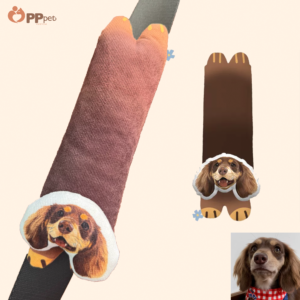 custom pet seat belt cover