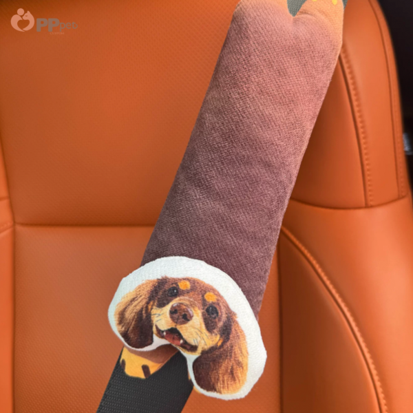 custom pet seat belt cover