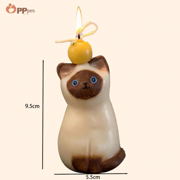 custom pet shaped scented candle