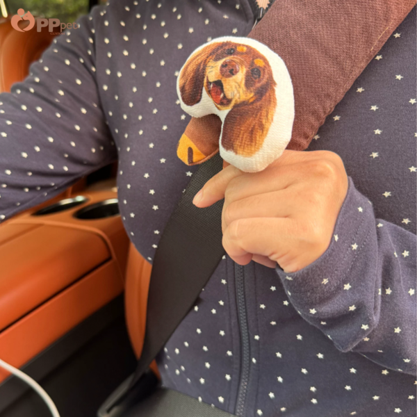 custom pet seat belt cover