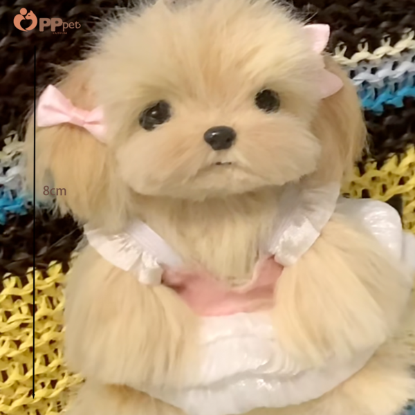custom chenille stem pet doll bag charm