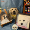 six layer magnetic acrylic custom pet portrait
