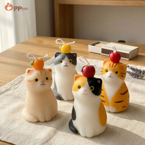 custom pet shaped scented candle