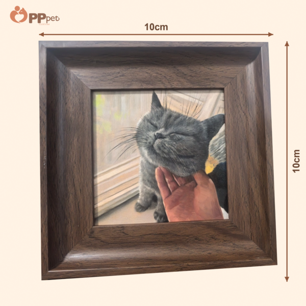 custom hand painted pet oil portrait