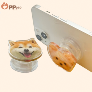 custom acrylic pet phone grip – set of 2